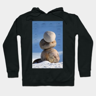 Balancing Act • 2022 Year-at-a-glance Calendar Hoodie